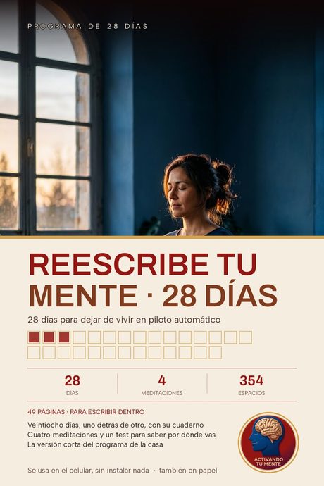 Reescribe tu Mente · 28 días